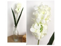 Kwiat Hiacynt wys. 50 cm (kwiat 14x8 cm) BIAŁY