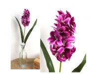 Kwiat Hiacynt wys. 50 cm (kwiat 14x8 cm) RÓŻOWY CIEMNY