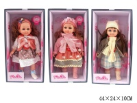 Lalka PAULA mówi i śpiewa po polsku w kartonie 44x23x10 cm