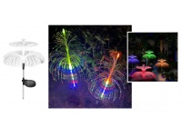 Lampa solarna ogrodowa ala MEDUZA dwuwarstwowa z gwiazdką 100x30 cm MULTIKOLOR