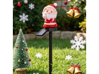 Lampa solarna, ogrodowa LED MIKOŁAJ tw. sztuczne