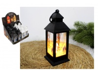 Lampion, latarenka świąteczna LED 16x5,5 cm MIX KOLOR, MIX WZORÓW