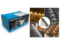Lampka, lampa solarna KRAWĘDZIOWA ciepła biała 22 led 12x6x5 cm - 1 szt