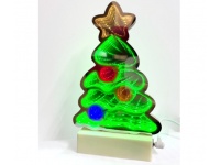 Dekoracja LED Lampka 3D CHOINKA 23x13,5 cm