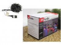 Lampki choinkowe 200 LED 3,995m (8 funkcji) - MULTIKOLOR