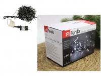 Lampki choinkowe 200 LED 3,995m (8 funkcji) - BIAŁE ZIMNE