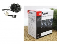 Lampki KURTYNA 90 LED 3,170m - BIAŁE ZIMNE