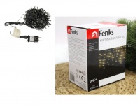 Lampki KURTYNA 90 LED 3,170m - BIAŁE CIEPŁE