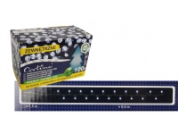 Lampki LED 100L gumowany kabel 9,9 m - ZIMNY BIAŁY