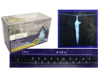 Lampki LED 20 żarówek SOPELKI Bałwanki wewnętrzne 5,3m - ZIMNY BIAŁY