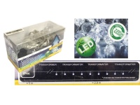 Lampki LED 30L LODOWE KRYSZTAŁKI zewnętrzne 2,9 m - ZIMNY BIAŁY