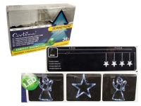 Lampki LED 36L sople KSZTAŁTY 5,5 m - ZIMNY BIAŁY