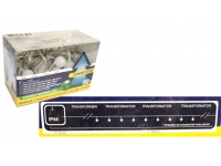 Lampki LED 50L KULE zewnętrzne transformator IP44 11,3m - ZIMNY BIAŁY
