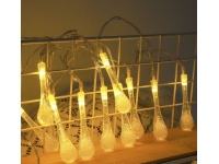 Lampki na baterie SOPELKI 20 LED - 3 m BIAŁE CIEPŁE