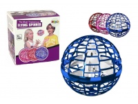 Latająca, wirująca kula UFO świeci 9,5 cm MIX KOLOR