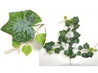 Liść 3-ramienny omszony WINOBLUSZCZ 67 cm ZIELONY