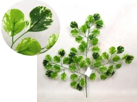 Liść 3-ramienny silikonowy PIENIĄŻEK wys. 60 cm ZIELONY cieniowany