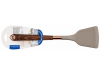 Łopatka kuchenna silikonowa z dodatkiem różowego złota 33,5x7,5 cm