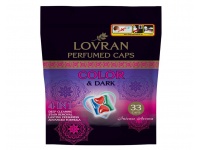 Lovran kapsułki do prania COLOR&DARK 4w1 opakowanie 33 szt
