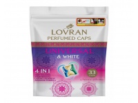 Lovran kapsułki do prania UNIVERSAL&WHITE 4w1 opakowanie 33 szt