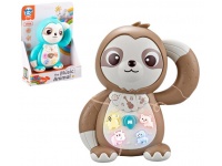Małpka dla malucha (światło, dźwięk) w kartonie 21x16x6 cm - mix kolor