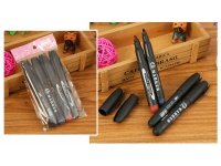 Markery kpl 4 szt w folii (mix kolor) 14 cm