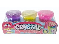 Masa kreatywna SLIME 3 kolory z brokatem w kartonie 19x7x7 cm