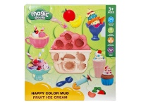 Masa plastyczna + akcesoria DESERY w kartonie 21x20x6 cm