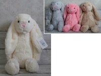 Maskotka KRÓLIK PASTELOWY średni 40 cm mix kolor