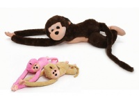 Maskotka, pluszak MAŁPKA 70 cm mix kolor