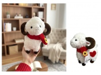 Maskotka, pluszak BARANEK 27x23x15 cm