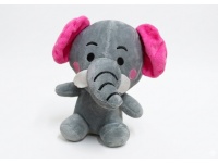 Maskotka, pluszak SŁOŃ z przyssawką 18 cm