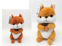 Maskotka, pluszak WIEWIÓRKA 24 cm MIX KOLOR