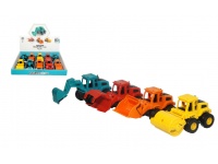 Maszyna budowlana MIX wzorów i kolorów 12x6x6 cm - 1 szt