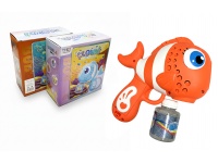 Maszynka, pistolet do baniek mydlanych rybka CLOWN FISH 20x19 cm mix kolor