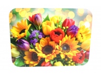 Mata stołowa 40x30 cm BUKIET TULIPAN, KROKUS, SŁONECZNIK