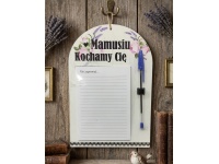 mdf Notes 24x16 cm z długopisem MAMUSIU KOCHAMY CIĘ #4726