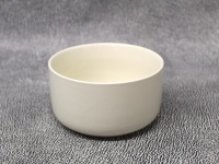 Miska, salaterka ceramiczna 13x7 cm BIAŁA