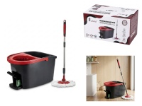 Mop obrotowy plastikowy z systemem pedałowym + dwa zapasy