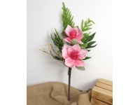 mp Bukiet piankowy MAGNOLIA 70 cm (2 kwiaty 18-20 cm) RÓŻOWA