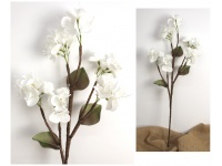mp Kwiat MAGNOLIA DROBNA piankowa wys. 85 cm (kwiat 6 cm) BIAŁY