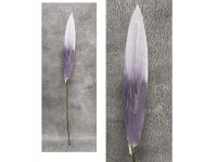 mp Liść PODŁUŻNY piankowy wys. 93 cm (liść 43x7,5cm) FIOLETOWY CIEMNY