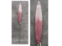 mp Liść PODŁUŻNY piankowy wys. 93 cm (liść 43x7,5cm) RÓŻOWY