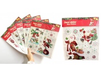 Naklejki ŚWIĄTECZNE puffy na blistrze 30x25 cm - 1 szt