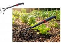 Narzędzie ogrodowe grabki POTRÓJNE 32x5 cm
