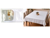 Obrus plamoodporny 220x140 cm BIAŁY gładki
