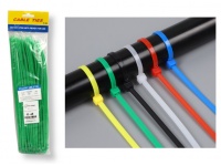 Opaski zaciskowe plastikowe TRYTYTKI 3.6*300 mm opak. 100 szt ZIELONE
