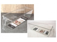 Organizer, wkład do szafki, lodówki z rączką plastik 30x10x9 cm