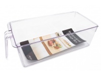 Organizer, wkład do szafki, lodówki z rączką plastik 31x15x9 cm