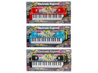 Organy KEYBOARD 37 funkcji z mikrofonem 50,5x25x5,5 cm - mix kolor